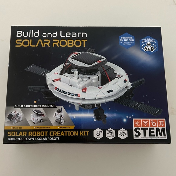 STEM Build And Learn Solar Robot Science Kit - Picture 1 of 2